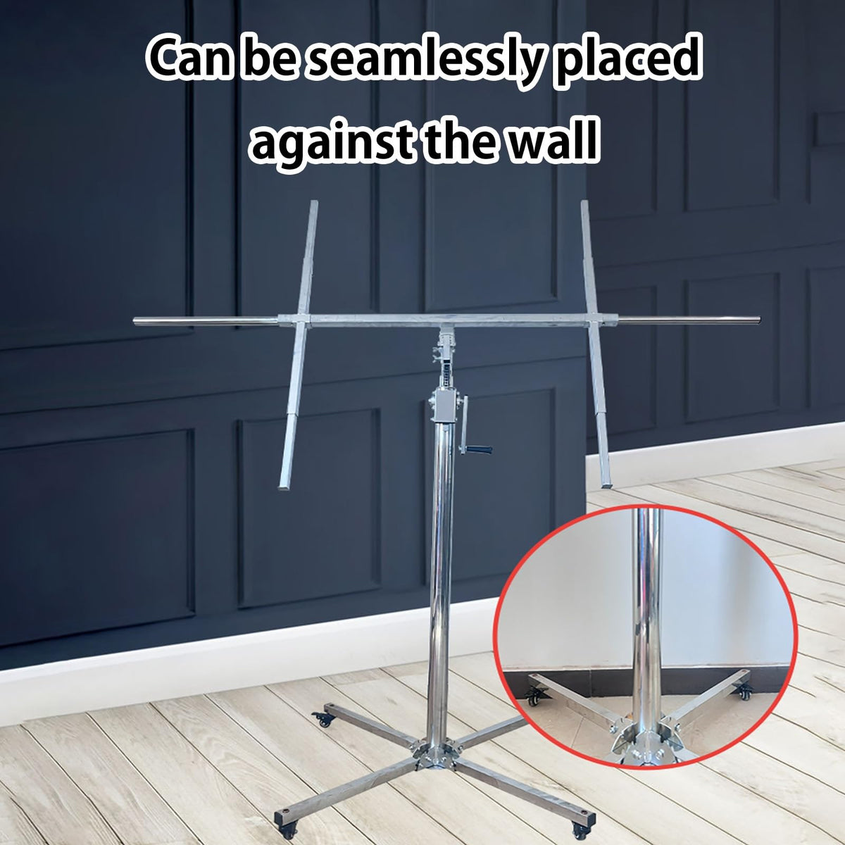 Drywall Lift Panel Hoist, Drywall Lift Panel Hoist with Telescopic Arm, Drywall Lifter for Home Improvement, Suitable for Carpentry, Residential and Commercial Use(3M)