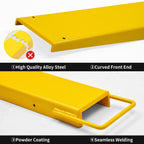 92 Inch Forklift Extensions 4.5in Width Pallet Fork Extension