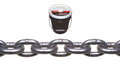 Campbell 0140433 System 3 Grade 30 Low Carbon Steel Proof Coil Chain in Round Pail, Hot Galvanized, 1/4" Trade, 0.26" Diameter, 141' Length, 1300 lbs Load Capacity