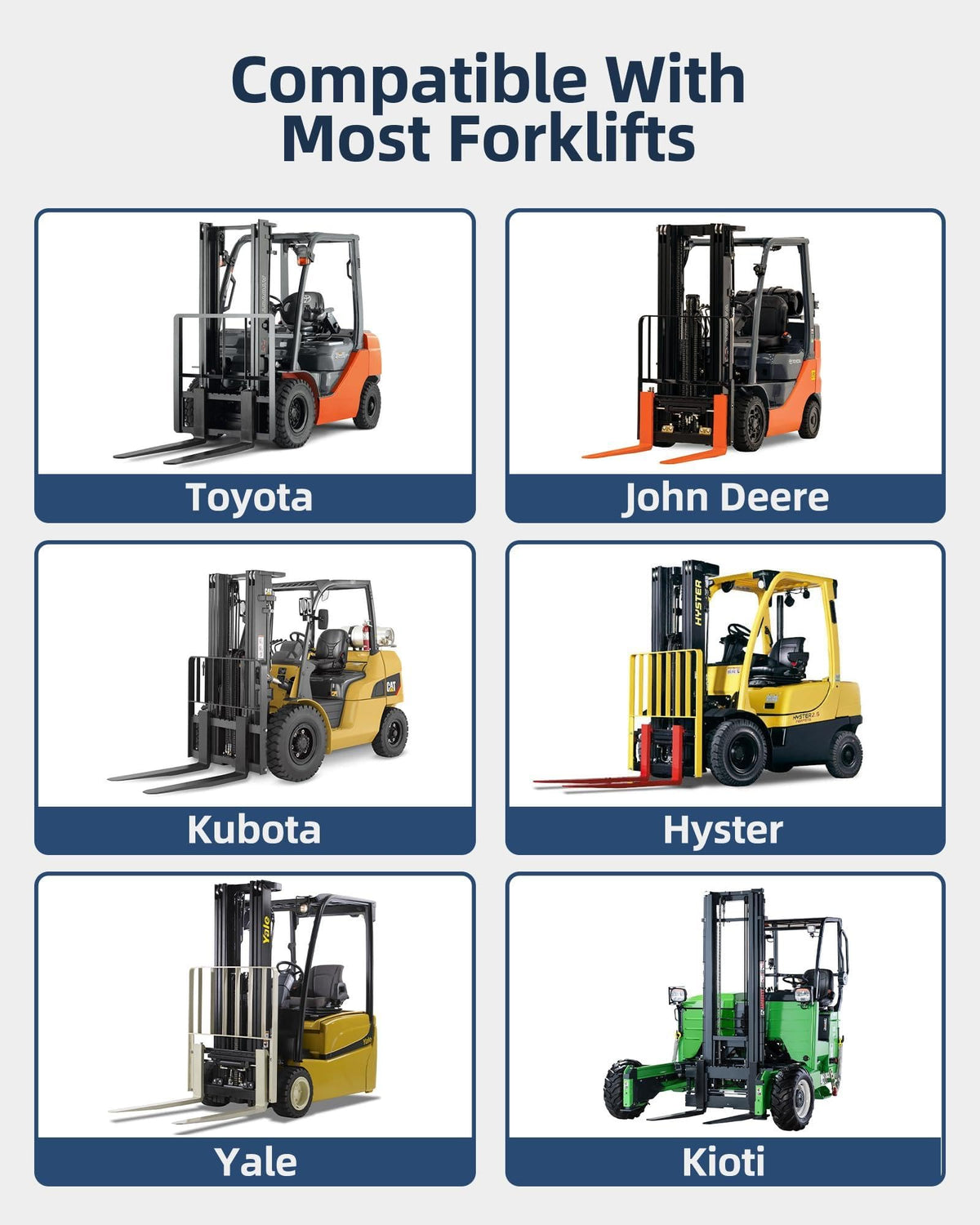 72 Inch Forklift Extensions, 4.5 Width Fork Extensions, 5500 Lbs Capacity, Heavy Duty Fork Extensions for Forklifts, 1 Pair, Red
