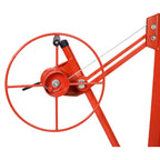 Drywall Lift 16 Feet- 150LBS Heavy Duty Sheetrock Lift Drywall Lifts with 4" Caster Wheels & Adjustable Telescopic Arm | Drywall Hoist for Home Improvement Red