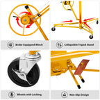Rovibek 11FT Drywall Lift, Drywall Jack Lift for Ceiling