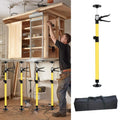 Vibeo Adjustable Support Pole Install Cabinets Tools with Bag, 3rd Hand Support Pole for Door Frame Cabinet Plasterboard, Drywall Lift Jack(2pcs,Large)