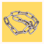 Restrain The Dog Chain,Dog Chain (Golden Retriever) Stainless Steel Chain Anti-Theft Door Chain Hang Clothes and Quilts Restrain The Dog Chain Guardrail Chain Stainless Steel Coiled Chain