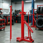Tire Repair Machine Manual Tire Changer Tire Tool Wheel Bead Breaker Iron Structure Sturdy Painted Metal Efficient Bead Lifting Suitable for Mechanics DIY Projects Home garages