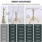 Heavy Duty Drywall Lift Hoist,80kg Plasterboard Lifter for Construction 3.5m