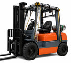 Industrial Forklift Cab Cover, Heavy-Duty PVC Enclosure, Waterproof, Scratch & UV Resistant, Fits Forklifts up to 13,000 lbs, Quick Top Installation