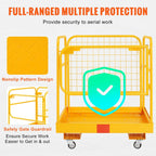 Forklift Safety Cage 36" x 36" - 1200 lbs Capacity Aerial Work Platform