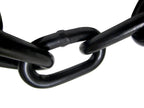 Black Powder Coated Chain 5/16" x 50 FT Bulk Cut | Swing Set Safety Barrier Gate | Industrial Grade Proof Coil G30 | Max Capacity 6,800 lbs (G3312PCBX50FT)