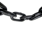 Black Powder Coated Chain 5/16" x 50 FT Bulk Cut | Swing Set Safety Barrier Gate | Industrial Grade Proof Coil G30 | Max Capacity 6,800 lbs (G3312PCBX50FT)
