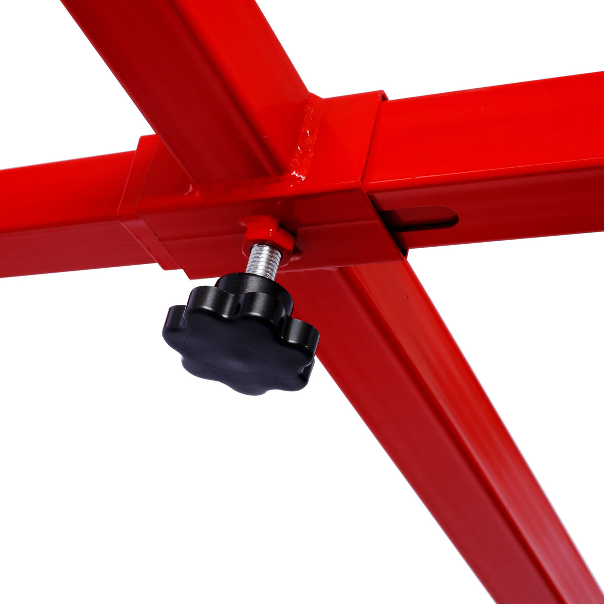 Drywall Lift 16 FT, Sheetrock Lift Drywall Lift for Ceiling, Drywall Panel Hoist 360° Adjustable Foldable, 150 Lbs Heavy Duty Drywall Lifter for Home Improvement (Red)