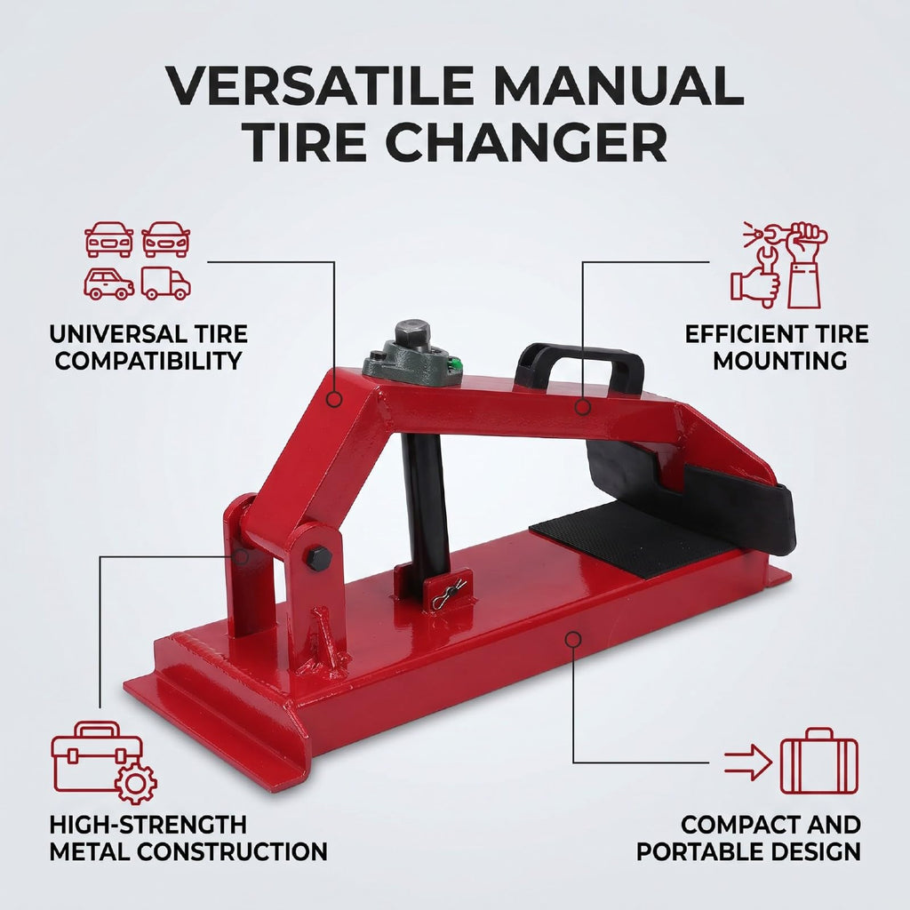 VINGVO Manual Tire Changer for Cars, Trucks, SUVs