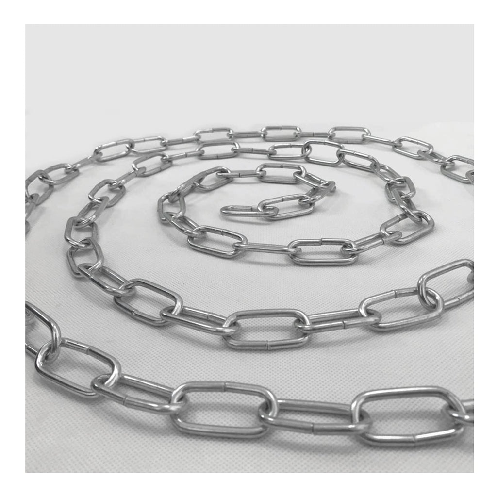 Stainless Steel Garden Chain, decorative Chain Safety Guardrail Chain Restrain The Dog Chain Dog Chain( golden Retriever) Hang Clothes And Quilts Stainless Steel Coiled Chain Chandelier Chain