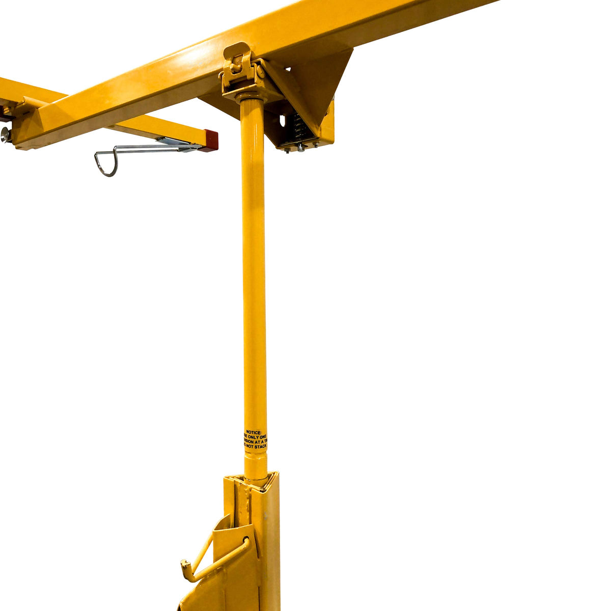Drywall Lift Model 125, Yellow & 154-00 18" Drywall Lift Height Extension, Yellow