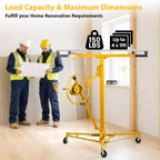 Rovibek 11FT Drywall Lift, Drywall Jack Lift for Ceiling