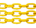 5/16" X 50' Grade 30 Yellow Proof Coil Powder Coated Safety Chain Swing Set