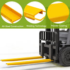 AUTOSAVER88 92" Forklift Extensions for 4.5" Width Forklift Trucks, 1 Pair