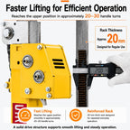 Drywall Lift Panel Manual and Electric Dual Purpose 9.8ft/11.5ft/13.1ft Max Height Three in One Drywall Lift Stable Lifting and Lowering Lift for Ceiling and Walls Tools Sheetrock Lifter Tool(3