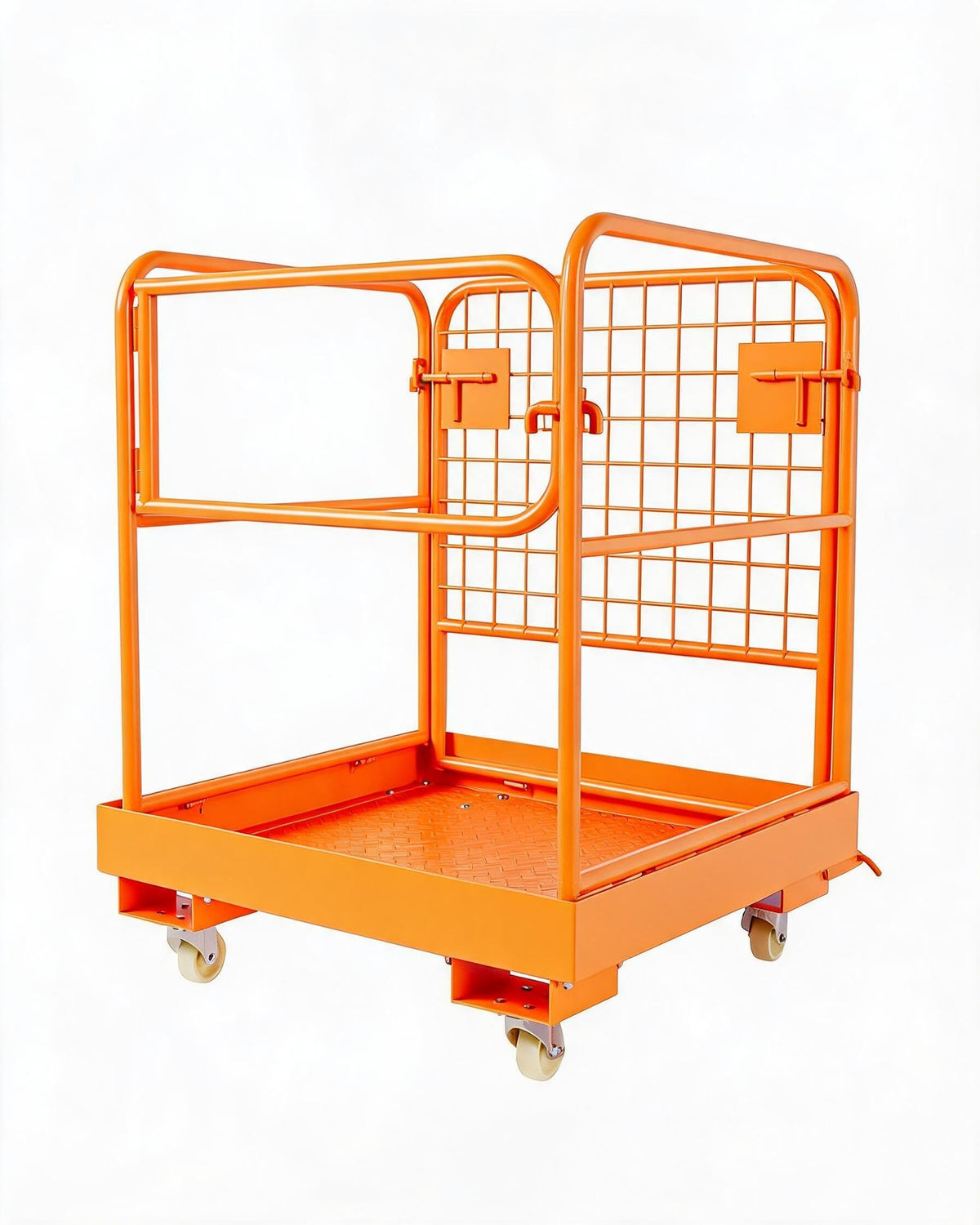 36" x 36" Industrial Forklift Safety Cage Man Basket, 1800 lbs Capacity