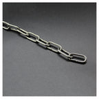 Safety Chain,garden Coil Chain Clothes Chain Dog Chain (shepherd Dog) Stainless Steel Chain Anti-theft Chain Pet Chain Stainless Steel Coil Chain Chain Dog Collar Load Bearing: 176 Lbs(80kg)