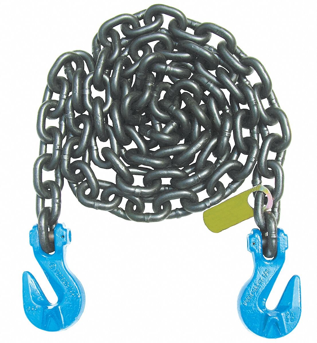 3/8 Grade 100 Tagged Recovery Chain 15Ft by B/A Products
