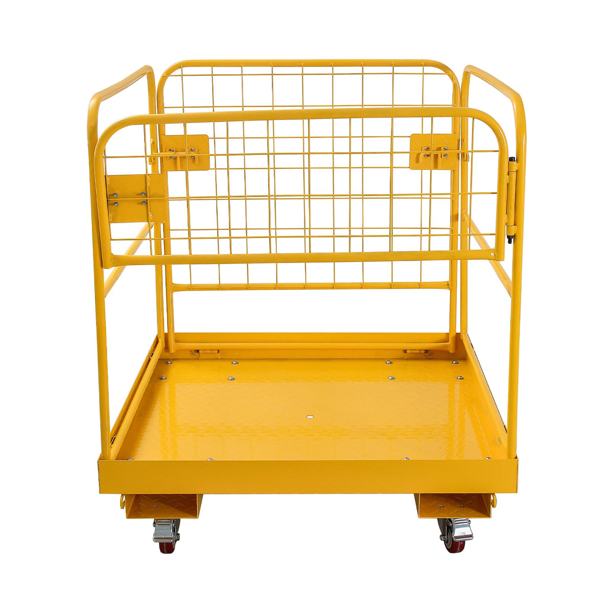 Forklift Safety Cage 36"x36" Inch Heavy Duty Forklift Man Basket 1150lbs Capacity Forklift Work Platform Provide Safety for Most Aerial Jobs,36"