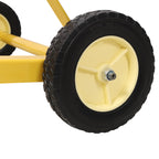 10' Heavy-Duty Drywall Panel Lift,16'x4' Panel Support, Single-Person Operation, Auto-Locking Winch,Large Rubber Tires & Casters, Ideal for Drywall/OSB/Plywood/Cement Board Installation