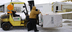 Forklift Mounted Strap Dispenser