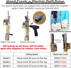14ft 10feet 12 Ft Height Sheetrock Lifters - Drywall Lifter Panel Hoist Dry Wall Rolling Caster Lifter - Sheetrock Ceiling Lifter for Gypsum, Wooden, PVC Board(Max H 13.1ft/4m+wheels)