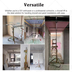 Adjustable Height Plasterboard Lifter,80kg Drywall Hoist for Gypsum Panels 4m