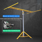 Drywall Lift Panel Hoist, Easy to Operate Stable and Durable Sheetrock Lift Tool Four-in-one Suitable for Construction Sites Residences Hotels and Other Decoration Scenes(3.2m)