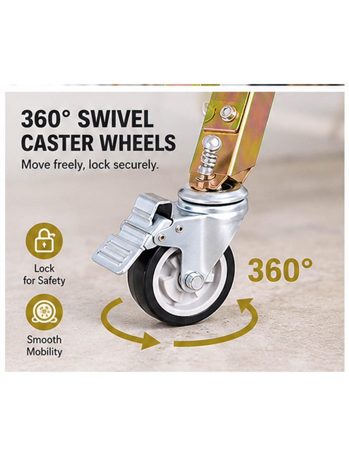 Multi-Purpose Drywall Lift – Rolling Plasterboard Jack, Ceiling & Wall Panel Hoist, Construction & DIY Use(5meter/16.40ft)