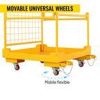 36x36 Forklift cage Work Platform Safety cage Collapsible Lift Basket Aerial Rails Heavy Duty Steel Construction fold Down Design