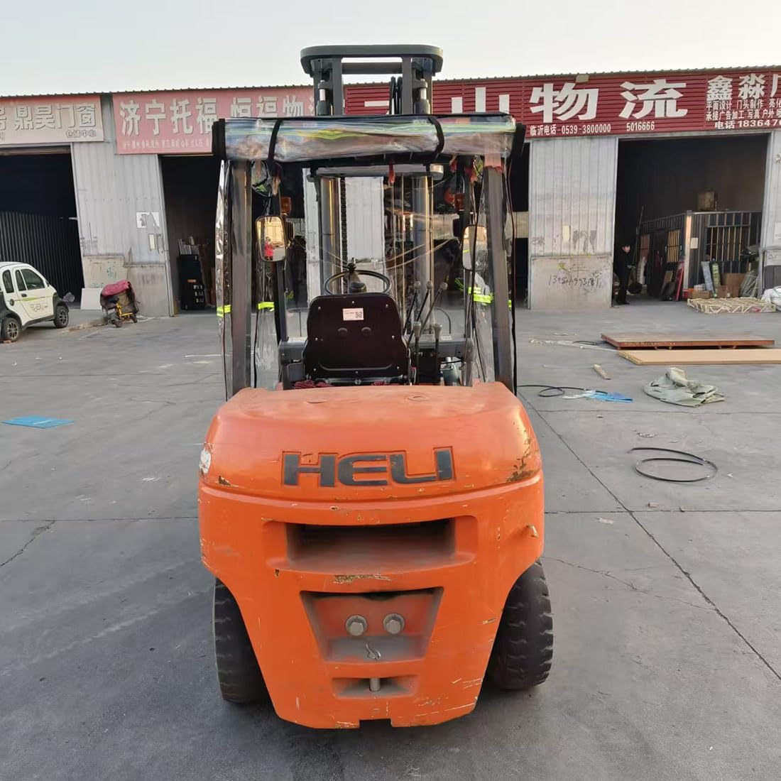 1PC Forklift Rain Cover Clothing Thickened Rain Curtain Awning for Heli Hangcha
