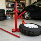 Tire Repair Machine Manual Tire Changer Tire Tool Wheel Bead Breaker Iron Structure Sturdy Painted Metal Efficient Bead Lifting Suitable for Mechanics DIY Projects Home garages