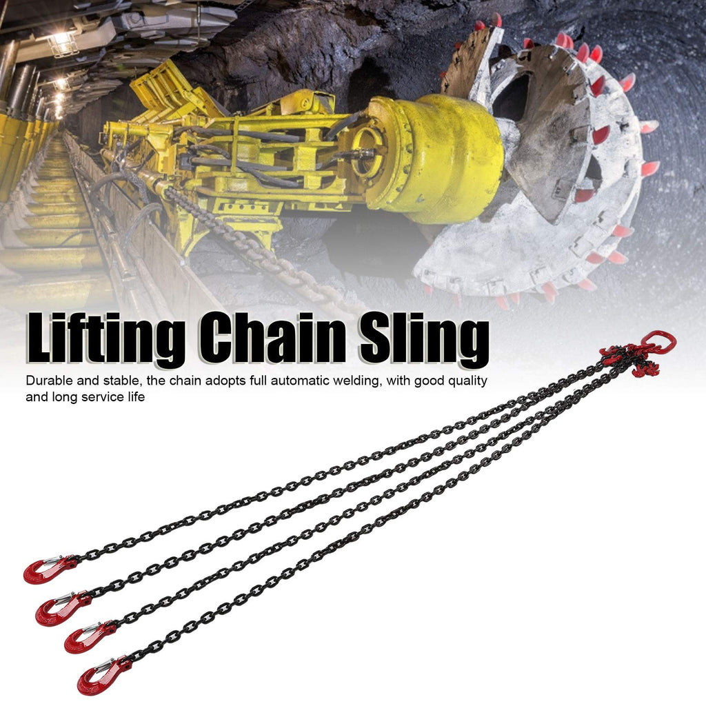 Adjustable Lifting Chain for Mines, Ports, Buildings, 2 Meters, 1 Ton, 6mm