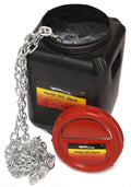 Forney 70411 Proof Coil Chain, Grade 30 Zinc Plated, 1/4-Inch-by-141-Feet