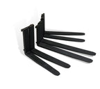 Forklift forks, 48" length, 2 piece set, 5,720lbs lifting capacity, 48" Length x 4" Width x 1-3/4" Thickness