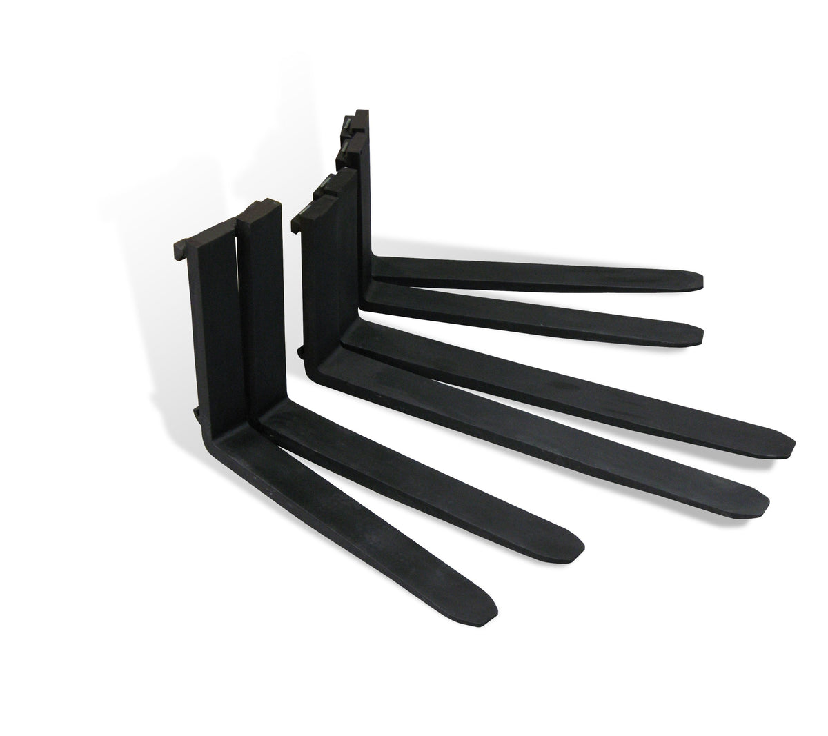 Forklift forks, 48" length, 2 piece set, 5,720lbs lifting capacity, 48" Length x 4" Width x 1-3/4" Thickness