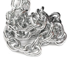 Forney 70411 Proof Coil Chain, Grade 30 Zinc Plated, 1/4-Inch-by-141-Feet