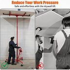 16FT Drywall Lift Panel Hoist, 150 lb Capacity