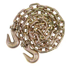 Mytee Products (4 Pack) 3/8" X 25' G70 Chain with Grab Hooks, WLL 6,600 lbs