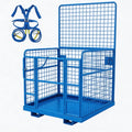 Garvee 43"X45" Forklift Safety Cage, 1800lbs Forklift Work Platform