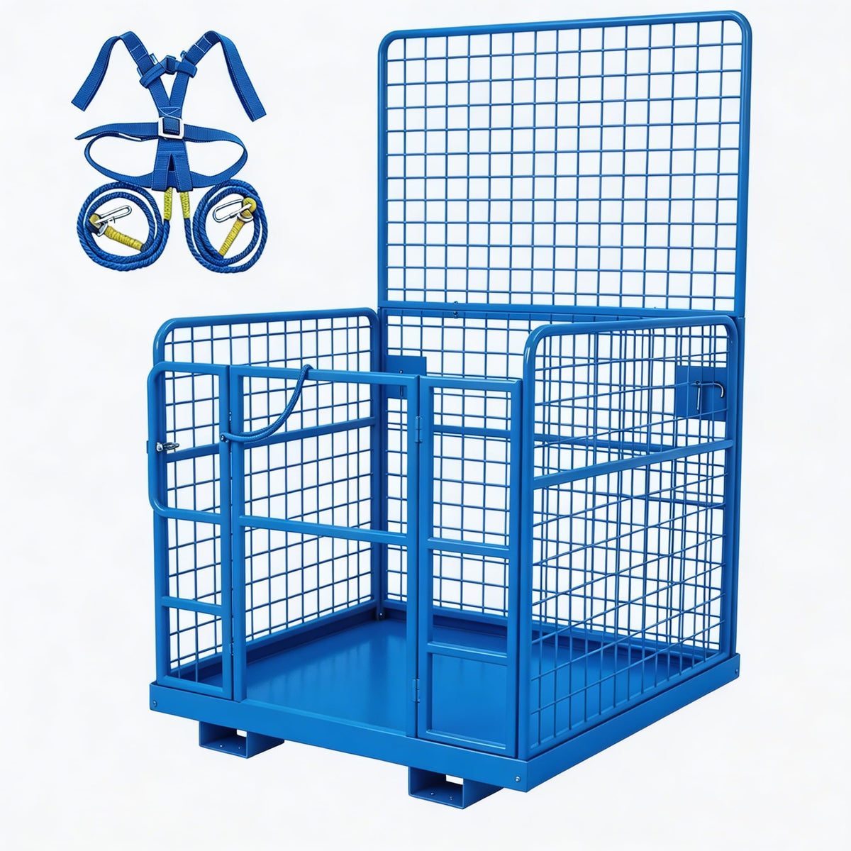 Garvee 43"X45" Forklift Safety Cage, 1800lbs Forklift Work Platform