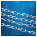 Garden Safety Chain,Stainless Steel Chain Chandelier Chain Decorative Chain Safety Guardrail Chain Restrain The Dog Chain Dog Chain (35kg) Lock Door Lock Car Lock Workshop Chain