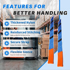 Forklift Fork Covers Thickened Nylon for 48"-60" L x 3"-7" W Forks