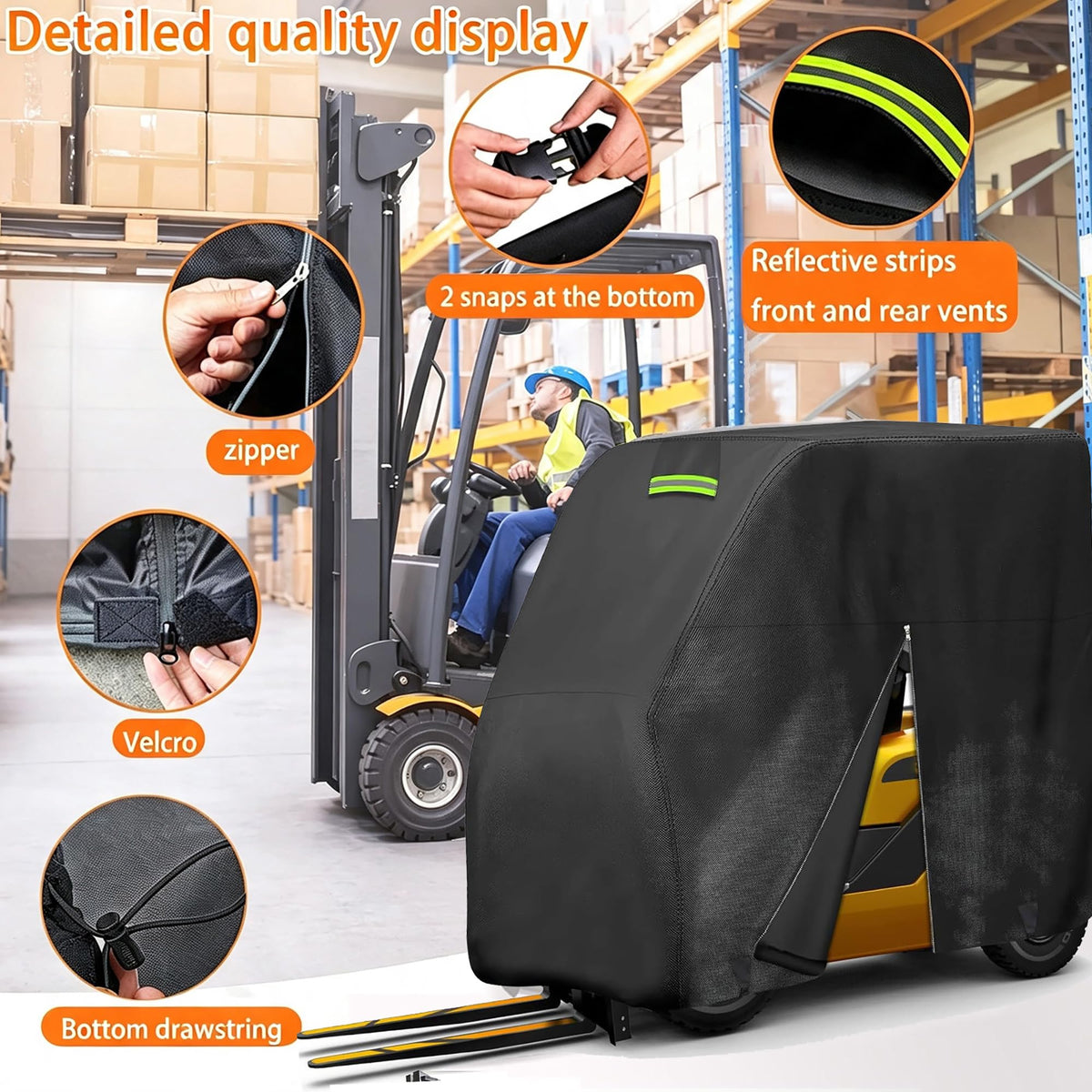 Forklift Cover Compatible with Yale GLP40 1995-2005