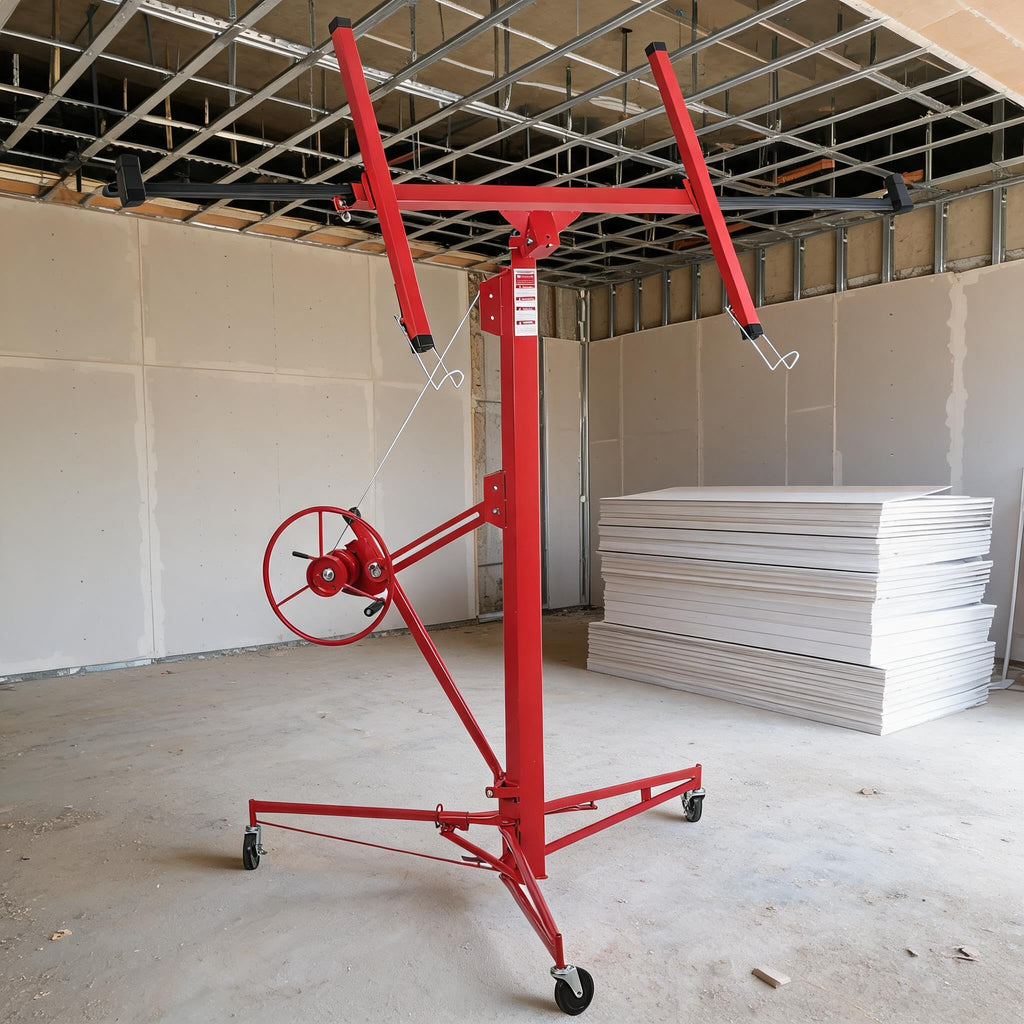 Hossly 11FT Heavy Duty Drywall Lift, 150lb Capacity Sheetrock Hoist