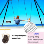 Garden Safety Chain,Stainless Steel Chain Chandelier Chain Decorative Chain Safety Guardrail Chain Restrain The Dog Chain Dog Chain (35kg) Lock Door Lock Car Lock Workshop Chain