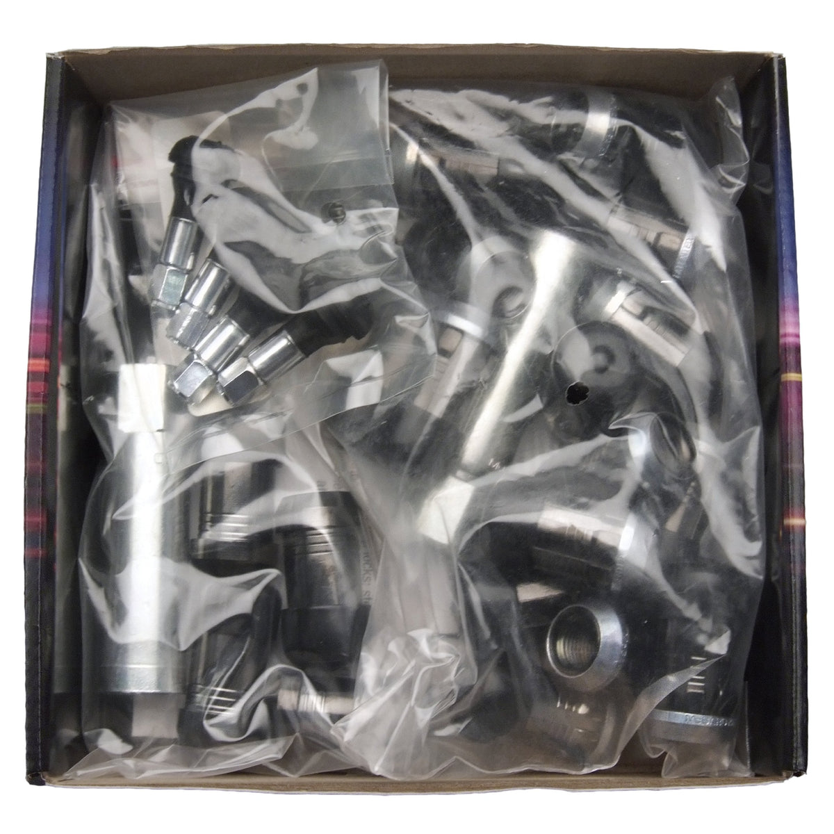 McGard 65810BK SplineDrive Black (M14 x 1.5 Thread Size) Wheel Installation Kit for 8-Lug Wheels, 28 Lug Nuts / 4 Locks / 1 Key / 1 Install Tool